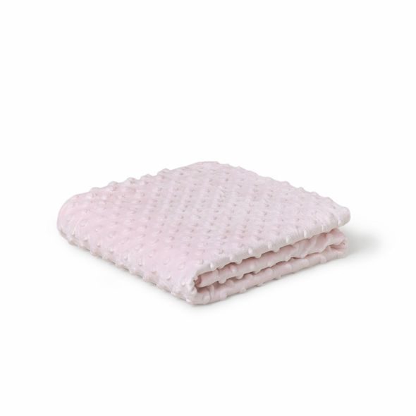 INTERBABY DEKA MĚKKÁ KULIČKY + PŘÍTULKA + MEDVÍDEK - RŮŽOVÁ - DĚTSKÉ DEKY PRO MIMINKA - SPINKÁNÍ