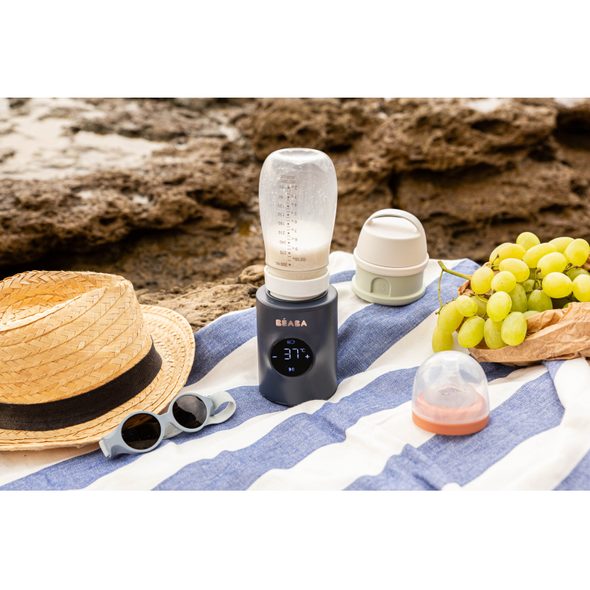BEABA OHŘÍVAČKA KOJENECKÝCH LAHVÍ MILK NOMADE NIGHT BLUE - OHŘÍVAČKY MLÉKA A STRAVY - KRMENÍ
