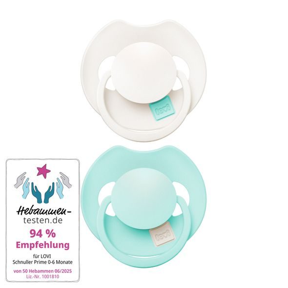 LOVI DUDLÍK SILIKONOVÝ DYNAMICKÝ PRIME TUTTI FRUTTI 0-6M 2KS LAGOON/MINT CREAM - ŠIDÍTKA A DOPLŇKY - KRMENÍ