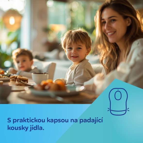 CANPOL BABIES BRYNDÁK VODĚODOLNÝ JEDNORÁZOVÝ S KAPSOU 10KS - BRYNDÁKY - KRMENÍ