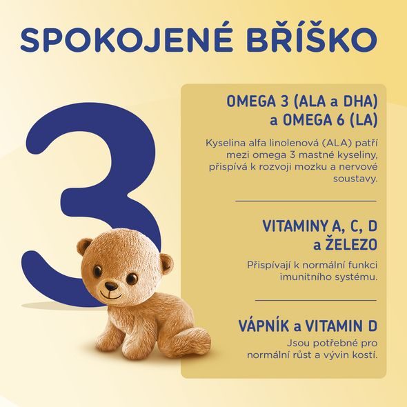 SUNAR COMPLEX 3 MLÉKO BATOLECÍ 600G - KOJENECKÁ MLÉKA - KRMENÍ