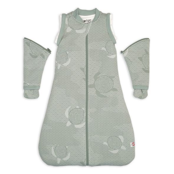 LODGER SPACÍ PYTEL S RUKÁVY MATCHA SILK VEL. 50/62 - SPACÍ PYTLE - SPINKÁNÍ