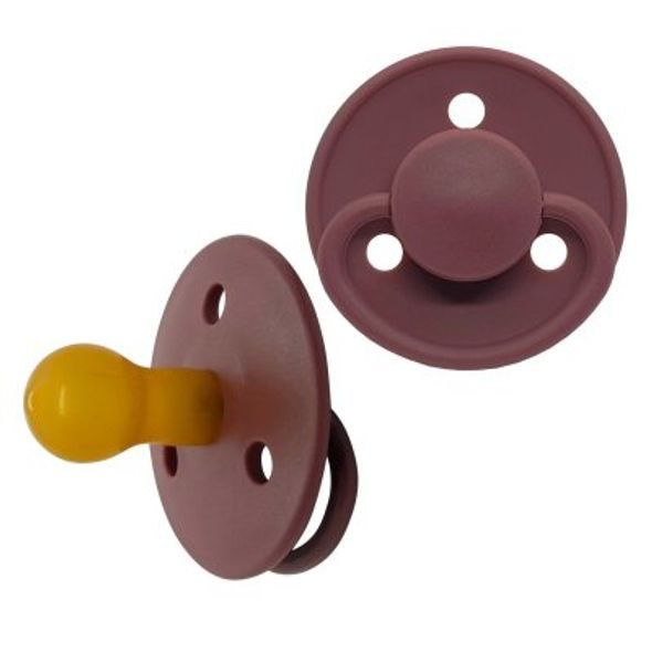 MININOR KULATÝ DUDLÍK LATEX 2 KS 0M+ HEATH FLOWER - ŠIDÍTKA A DOPLŇKY - KRMENÍ