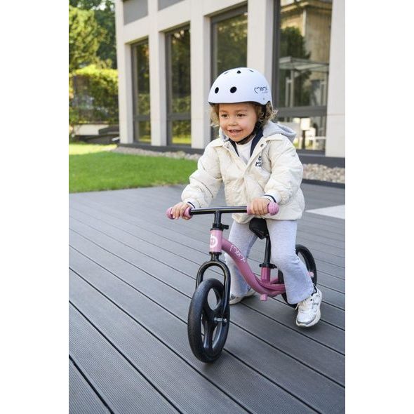 MOMI ODRÁŽEDLO S LED KOLY MOMI ISOKA BÉŽOVÉ - DĚTSKÁ ODRÁŽEDLA - PRO DĚTI