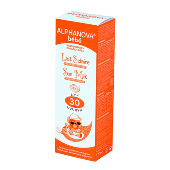 ALPHANOVA BIO SLUNEČNÍ MLÉKO SPF 30 - ŠAMPONY A KOSMETIKA - KOUPÁNÍ A ZDRAVÍ