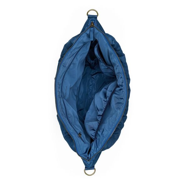 STUDIO NOOS DENIM DIAPER BAG - PŘEBALOVACÍ TAŠKA | HEARTS DARK BLUE WHITE HEARTS - PŘEBALOVACÍ TAŠKY - KOČÁRKY A PŘÍSLUŠENSTVÍ