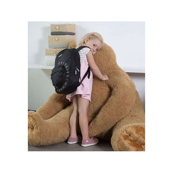 CHILDHOME DĚTSKÝ BATOH KIDS SCHOOL BACKPACK BLACK GOLD - BATOHY A TAŠKY - PRO DĚTI