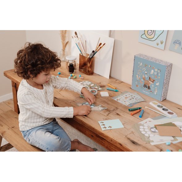 LITTLE DUTCH KREATIVNÍ SADA FOREST FRIENDS - VÝTVARNÉ POMŮCKY A HRAČKY - PRO DĚTI