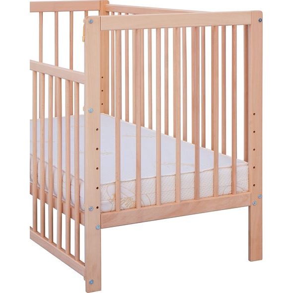 SCARLETT DĚTSKÁ POSTÝLKA - SCARLETT FIRA ECO (BUK), STAHOVACÍ BOČNICE - 120 X 60 CM - DŘEVĚNÉ POSTÝLKY - SPINKÁNÍ