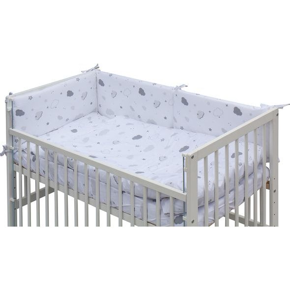 SCARLETT DĚTSKÁ POSTÝLKA S KOMPLETNÍ VÝBAVOU SCARLETT 120 X 60 CM - KRENA - DŘEVĚNÉ POSTÝLKY - SPINKÁNÍ