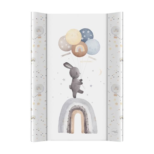 CEBA BABY PODLOŽKA PŘEBALOVACÍ 2-HRANNÁ S PEVNOU DESKOU (50X70) BASIC CELEBRATION - PULTY A PODLOŽKY - PŘEBALOVÁNÍ