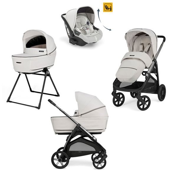 KOČÁREK INGLESINA APTICA DARWIN RECLINE 4V1 2025 OPAL IVORY - KOMBINACE S PŘÍSLUŠENSTVÍM - KOČÁRKY A PŘÍSLUŠENSTVÍ