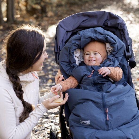 VOKSI® ADVENTURE POPPY BLUE - FUSAKY DO KOČÁRKU - KOČÁRKY A PŘÍSLUŠENSTVÍ
