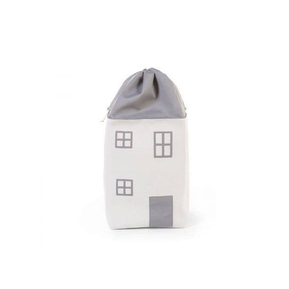 CHILDHOME BOX NA HRAČKY DŮM GREY OFF WHITE - BOXY NA HRAČKY - SPINKÁNÍ