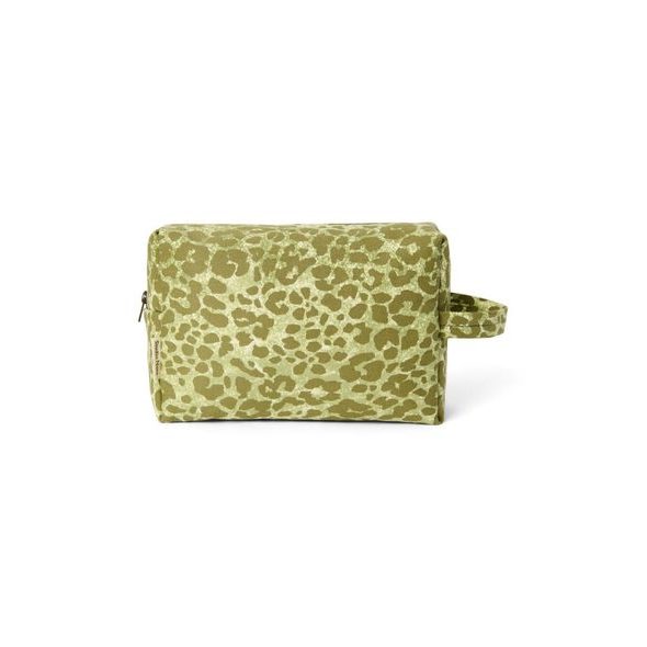 STUDIO NOOS COTTON TOALETNÍ TAŠTIČKA GREEN LEOPARD - DOPLŇKY - PRO MAMINKY