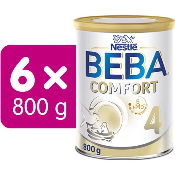 BEBA 6X COMFORT 4, 5HMO (800G) - KOJENECKÁ MLÉKA - KRMENÍ