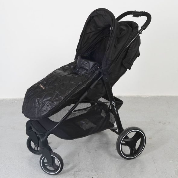 PINKIE FUSAK VEE BLACK SLABŠÍ - FUSAKY DO KOČÁRKU - KOČÁRKY A PŘÍSLUŠENSTVÍ