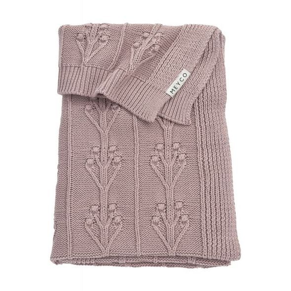 MEYCO DEKA ROMANTIC FLOWER - LILAC - DĚTSKÉ DEKY PRO MIMINKA - SPINKÁNÍ