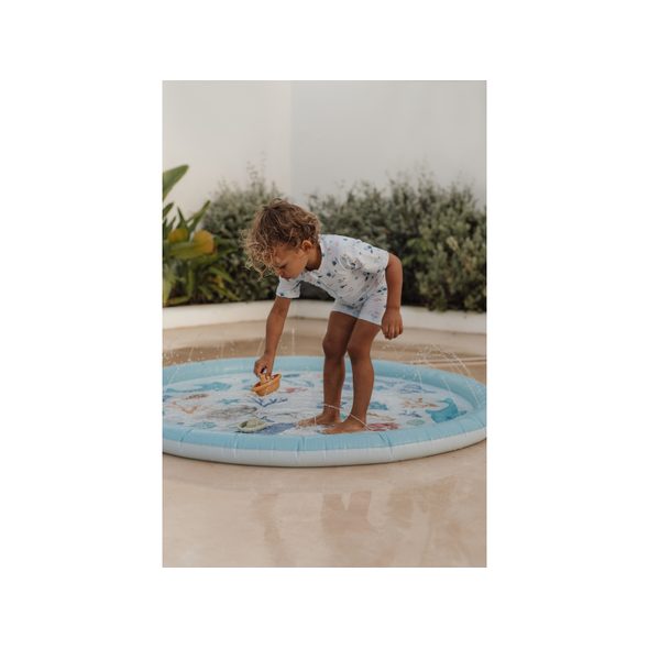 LITTLE DUTCH STŘÍKACÍ HRACÍ PODLOŽKA OCEAN DREAMS BLUE - PÍSKOVIŠTĚ A BAZÉNKY - PRO DĚTI