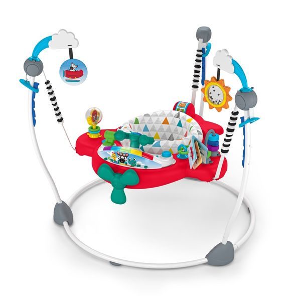 BABY EINSTEIN SKÁKADLO/AKTIVNÍ CENTRUM 2V1 OCEAN EXPLORERS AIRPLANE ADVENTURE™ 6M+ DO 12 KG - AKTIVNÍ CENTRA - PRO DĚTI