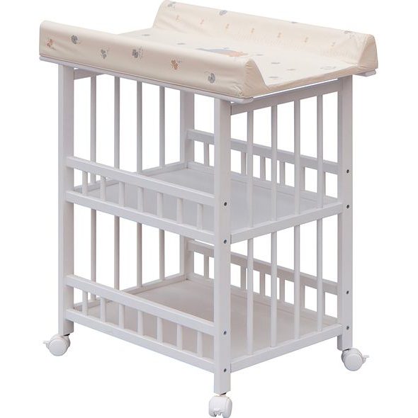 SCARLETT PŘEBALOVACÍ PULT JÁŠ BÍLÝ SLON BÉŽOVÝ - PŘEBALOVACÍ PULTY - PŘEBALOVÁNÍ