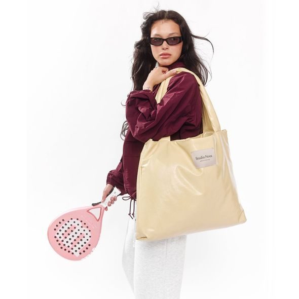 STUDIO NOOS LEATHER MOM BAG BUTTER YELLOW - DOPLŇKY - PRO MAMINKY