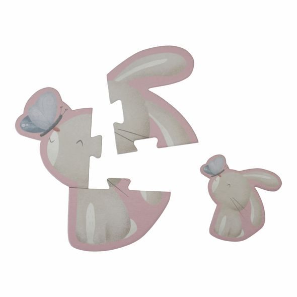 LITTLE DUTCH PUZZLE 6V1 - KVĚTINY A MOTÝLI - MOTORICKÉ A HRY - PRO DĚTI