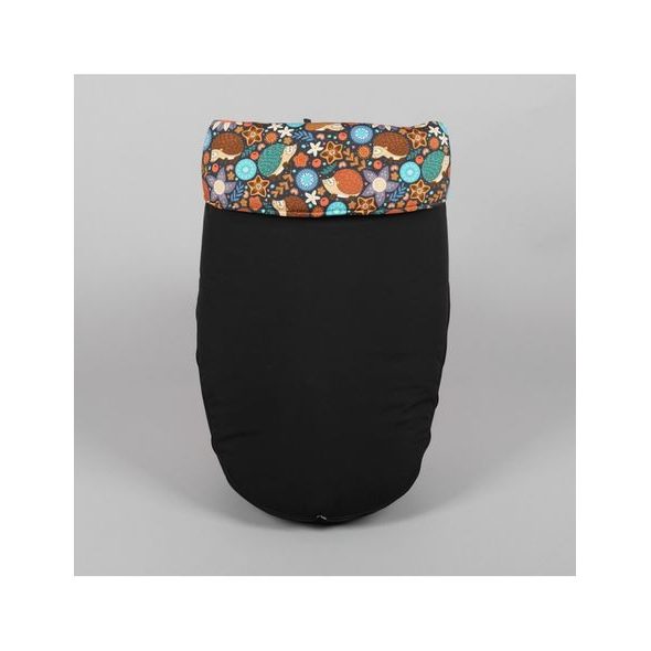 NÁNOŽNÍK ČERNÝ + TEPLÁKOVINA JEŽEK - NÁNOŽNÍKY - KOČÁRKY A PŘÍSLUŠENSTVÍ