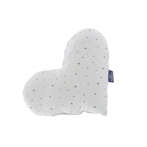 TRÄUMELAND POLŠTÁŘEK HERZ MOON GRAU - POLŠTÁŘKY PRO MIMINKA (PODHLAVNÍČKY) - SPINKÁNÍ