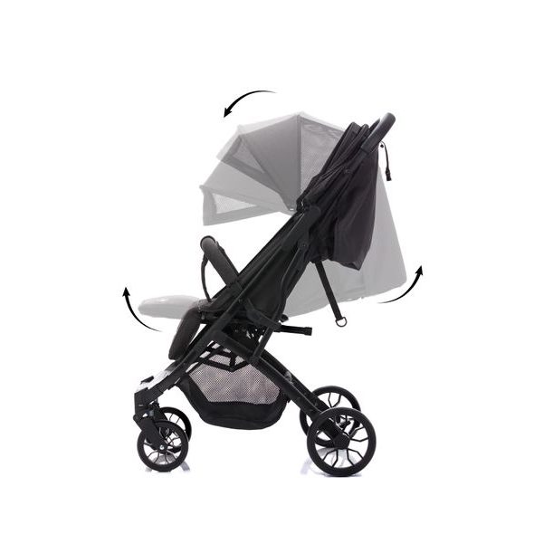 FILLIKID STYLER ELITE BLACK MELANGE - SPORTOVNÍ KOČÁRKY - KOČÁRKY A PŘÍSLUŠENSTVÍ