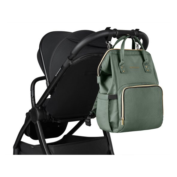 KIKKABOO PŘEBALOVACÍ BATOH SIENA ARMY GREEN - PŘEBALOVACÍ BATOHY - KOČÁRKY A PŘÍSLUŠENSTVÍ