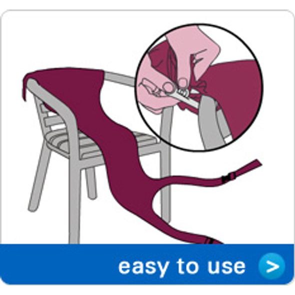 TOTSEAT PŘENOSNÁ TEXTILNÍ ŽIDLIČKA - JÍDELNÍ ŽIDLIČKY CESTOVNÍ - KRMENÍ