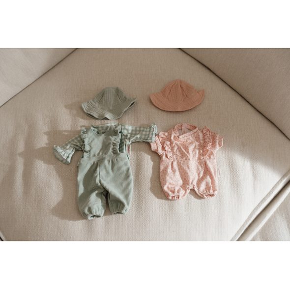 LITTLE DUTCH OBLEČENÍ NA PANENKU BABY PINK FLORAL - PANENKY A KOČÁRKY - PRO DĚTI