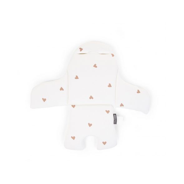 CHILDHOME SEDACÍ PODLOŽKA DO ŽIDLIČKY EVOLU JERSEY HEARTS - DOPLŇKY K ŽIDLIČKÁM - KRMENÍ