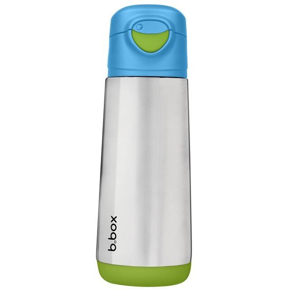 B.BOX TERMOSKA NA PITÍ SPORT 500 ML - MODRÁ/ZELENÁ - TERMOOBALY A TERMOSKY - KRMENÍ