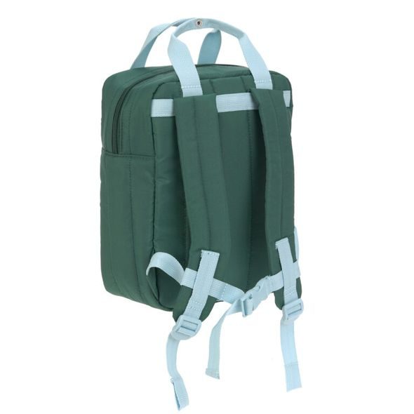 LÄSSIG KIDS MINI SQUARE BACKPACK LITTLE GANG LEMON DARK GREEN - BATOHY A TAŠKY - PRO DĚTI