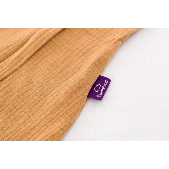 TRÄUMELAND LETNÍ SPACÍ PYTEL LIEBMICH MUSSELIN BRAUN 90 CM - SPACÍ PYTLE - SPINKÁNÍ