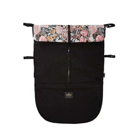 JARNÍ/PODZIMNÍ NEPADACÍ DEKA ZIBIE BLACK + POPPY - NÁNOŽNÍKY - KOČÁRKY A PŘÍSLUŠENSTVÍ