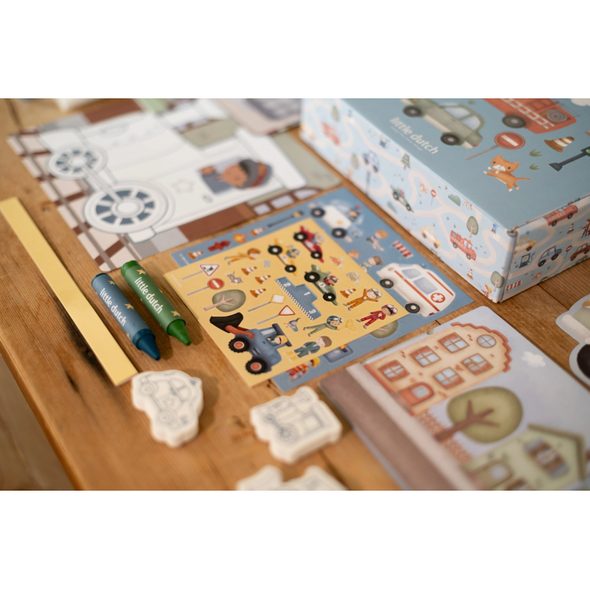 LITTLE DUTCH KREATIVNÍ SADA XL JIM & FRIENDS - LITTLE DUTCH - PRO DĚTI