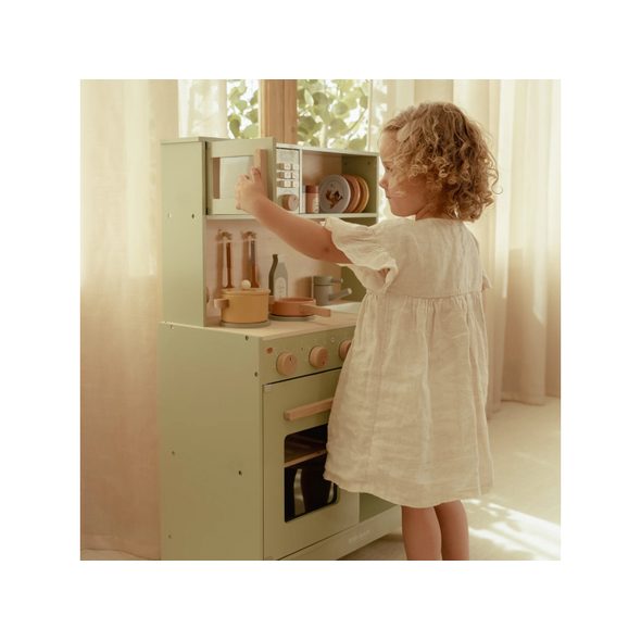 LITTLE DUTCH KUCHYŇKA DŘEVĚNÁ MINT - DŘEVĚNÉ HRAČKY - PRO DĚTI