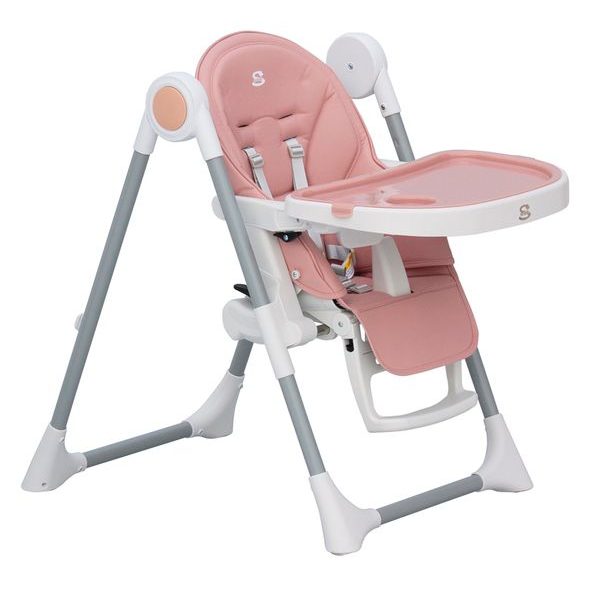 SCARLETT JÍDELNÍ ŽIDLIČKA ROSA RŮŽOVÁ - JÍDELNÍ ŽIDLIČKY PLASTOVÉ - KRMENÍ