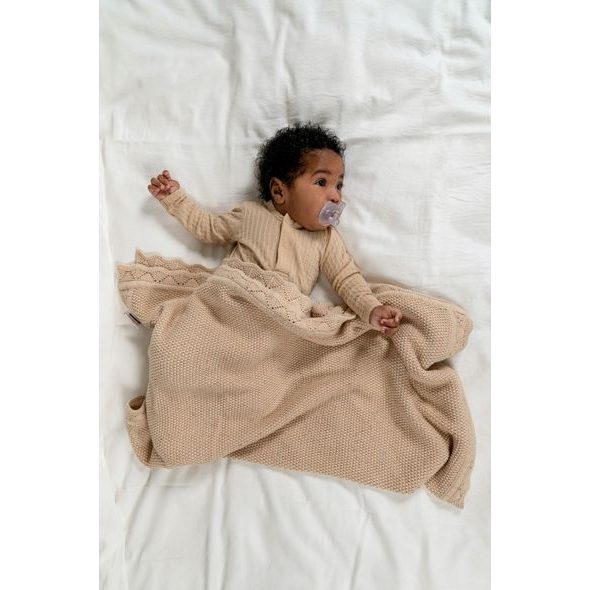 LODGER JUMPER SEERSUCKER BEIGE VEL. 62 - OVERALY - PRO DĚTI