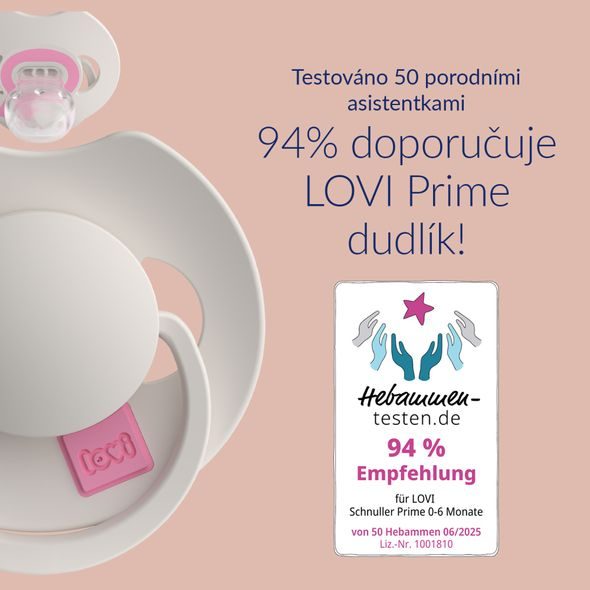LOVI DUDLÍK SILIKONOVÝ DYNAMICKÝ PRIME TUTTI FRUTTI 18M+ 3KS PEONY PINK - ŠIDÍTKA A DOPLŇKY - KRMENÍ