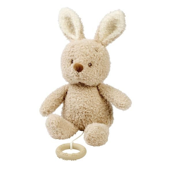 NATTOU HRAČKA PLYŠOVÁ HUDEBNÍ TEDDY MEDVÍDEK 24 CM, 0M+ - HRAČKY SE ZVUKY - PRO DĚTI