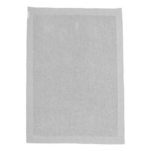 MEYCO DEKA RIB - GREY MELANGE - DĚTSKÉ DEKY PRO MIMINKA - SPINKÁNÍ