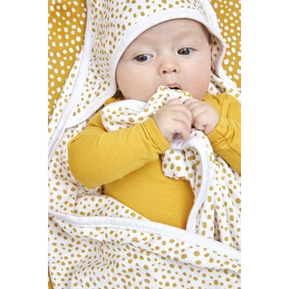 MEYCO OSUŠKA BASIC JERSEY 2 BALENÍ CHEETAH - HONEY GOLD - OSUŠKY A DĚTSKÉ ŽUPANY - KOUPÁNÍ A ZDRAVÍ