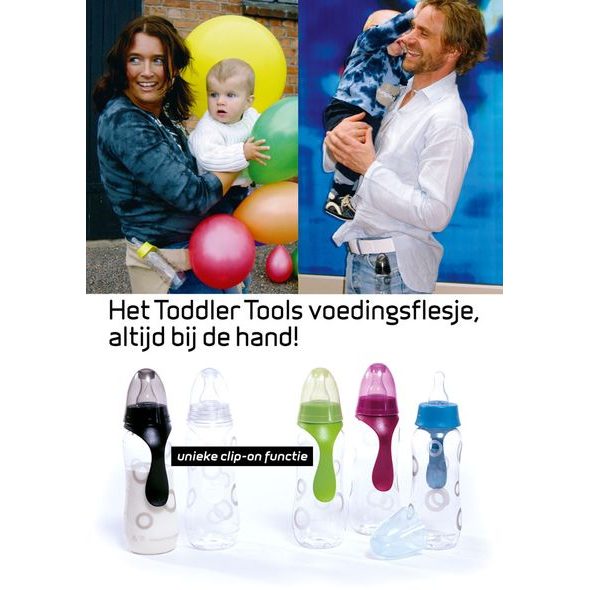 MYKKO TODDLER TOOLS BABY LÁHEV S KLIPEM - KOJENECKÉ LAHVE - KRMENÍ