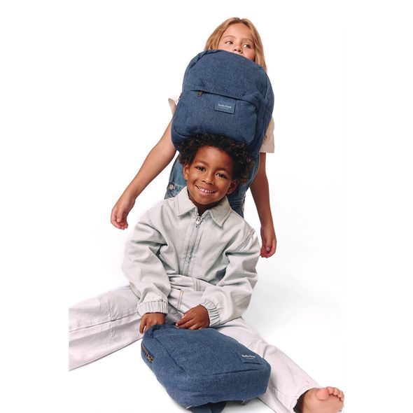 STUDIO NOOS DENIM MINI BACKPACK - BATŮŽEK | DARK BLUE - BATOHY A TAŠKY - PRO DĚTI