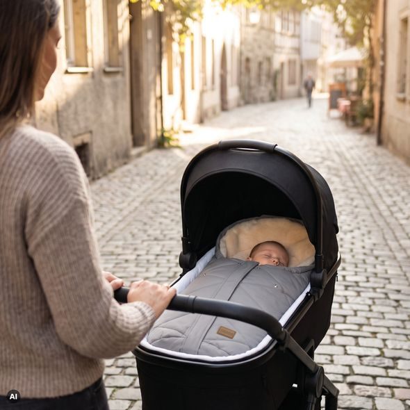 FILLIKID FUSAK ZIMNÍ VEGAN STYLE GREY - FUSAKY DO KOČÁRKU - KOČÁRKY A PŘÍSLUŠENSTVÍ