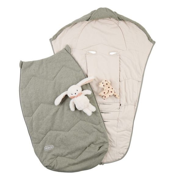 VOKSI BREEZE LIGHT MEADOW GREEN SOLID - FUSAKY DO KOČÁRKU - KOČÁRKY A PŘÍSLUŠENSTVÍ